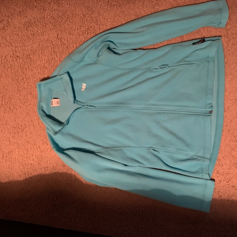 Turquoise HH fleece size xl. Like new.